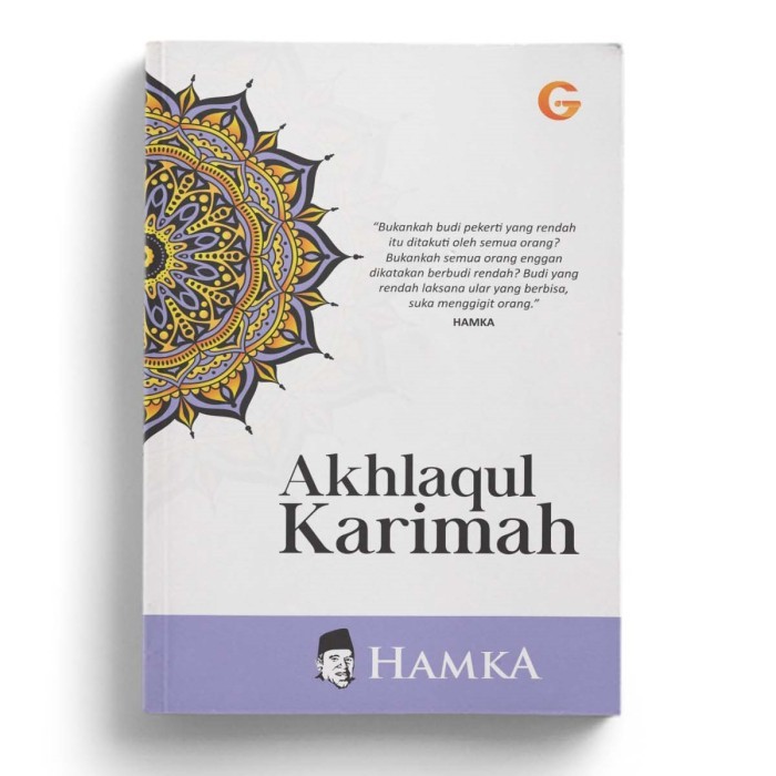 MURAH Buku Akhlaqul Karimah Prof Dr Buya Hamka Akhlakul Akhlaq Akhlak Karim