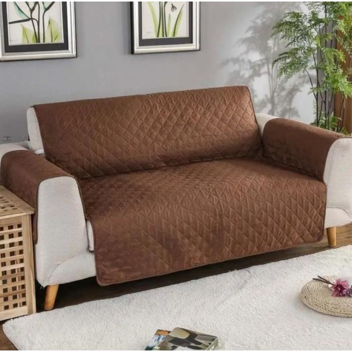 Cover Sofa Protector 1 2 3 Seater | Sarung Mantel Penutup Waterproof