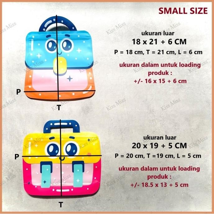 

~~~~~] DOOPY - STANDING ZIPLOCK SNACK BAGS - ultah - ulang tahun - goodie bag - hampers - plastik klip motif - lucu