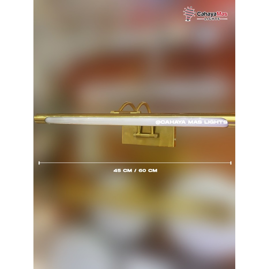 Lampu Hias Dinding Wastafel / Kamar Mandi / Lukisan Minimalis 3 Cahaya