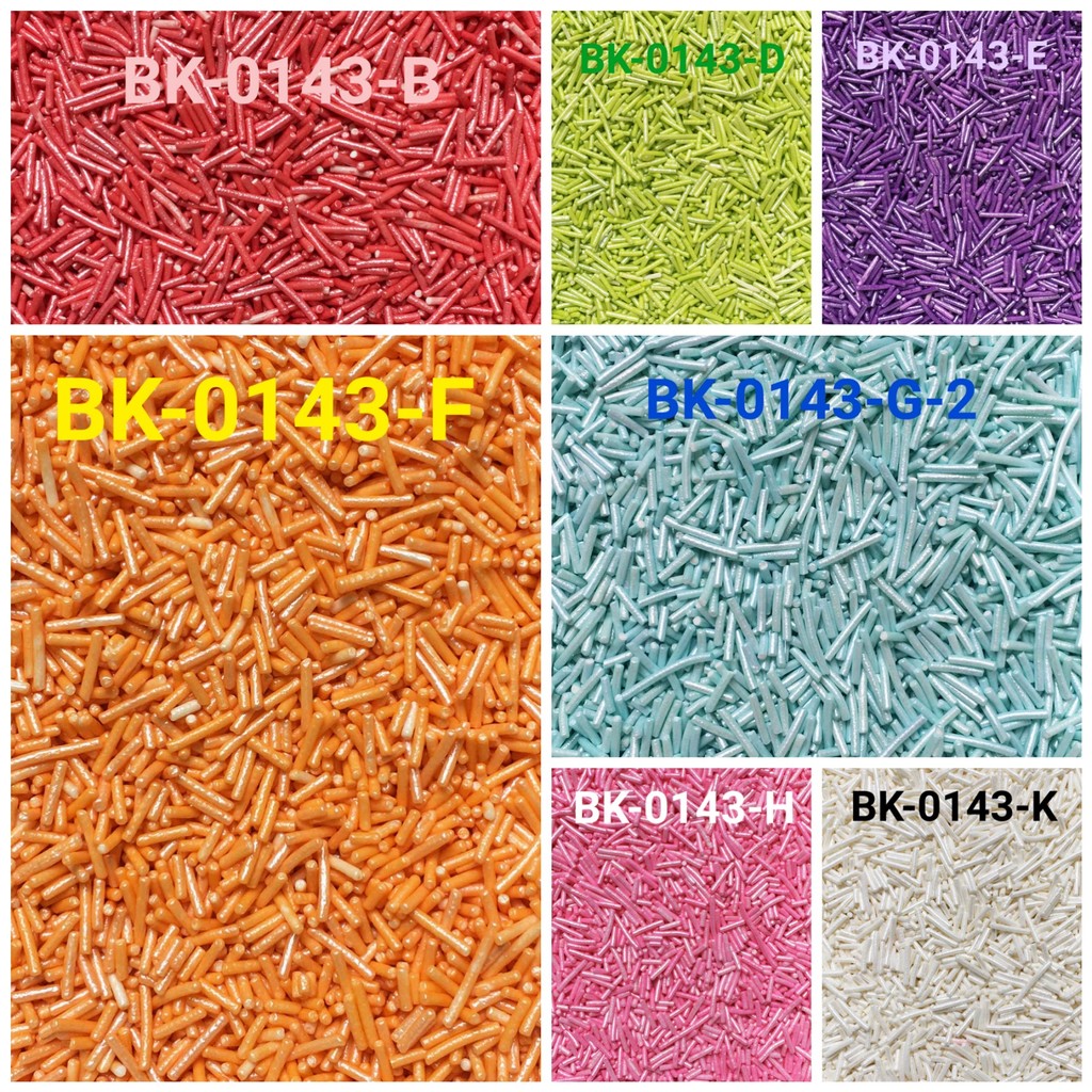

GR-BK-0143 Sprinkles sprinkle sprinkel 30gr 30 gram meses (SPRINKLES)