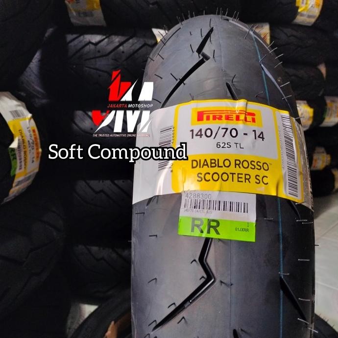 Ban Pirelli Diablo Rosso Sc 140/70-14 Soft Compound