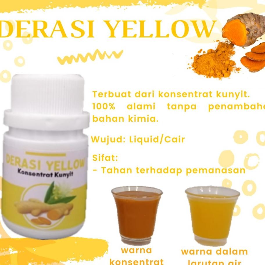 

Derai Yellow Pewarna Maanan Ala Onentrat Unyit Uning