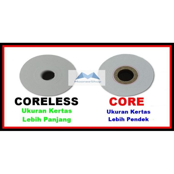 

Terlaris Kertas Thermal 57 X 40 / 57X40 / 58 X 40 / 58X40 Mm Per 1 Roll Polos Good Quality