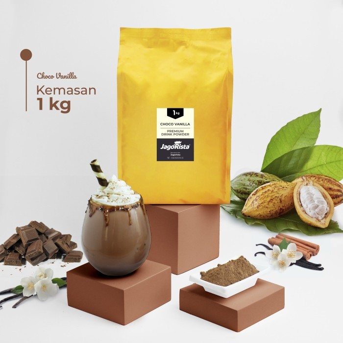 

Premium GOLD Choco Vanilla ( Bubuk Minuman / Bubble Drink Powder )