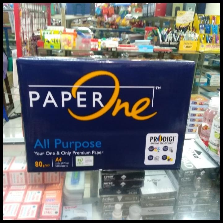 

Terlaris Kertas Paper One A4 80 Gram Office Paper Print Good Quality