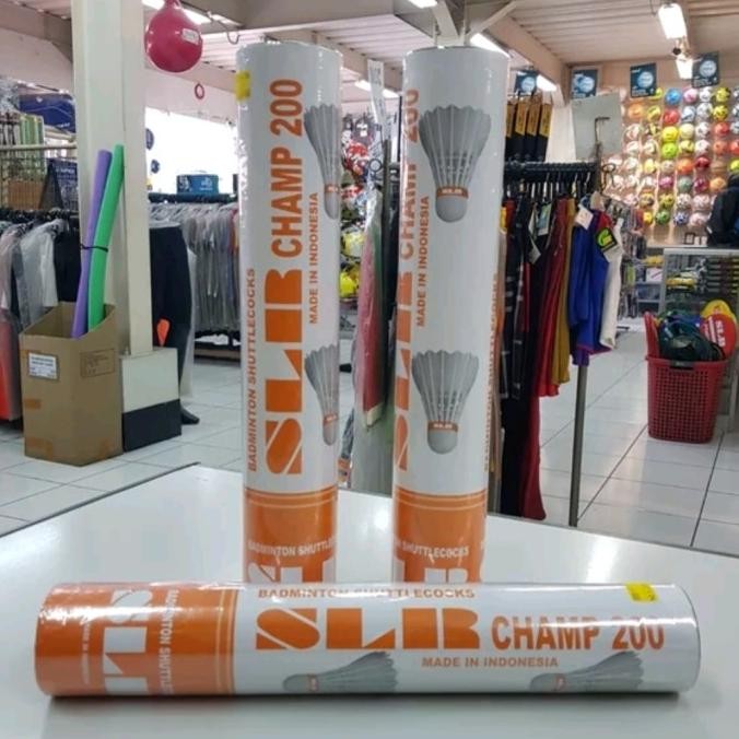 Sale Shuttlecock Shuttle Cock Kok Badminton Bulutangkis Slr Champ 200 Original
