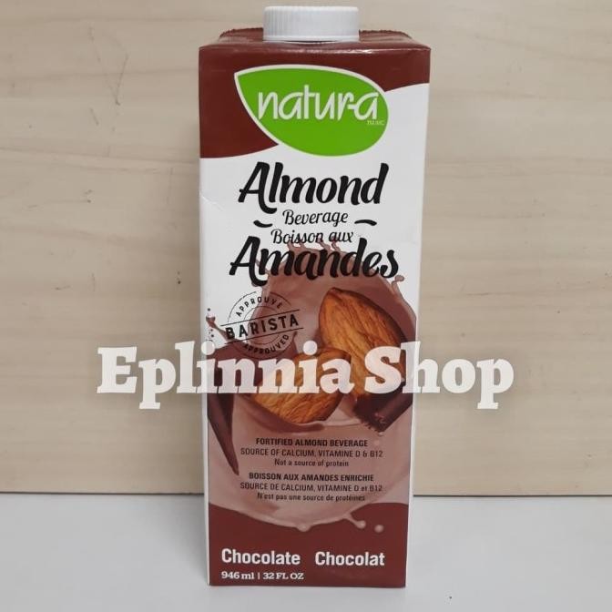 

Natur-a Natura Almond Beverage Milk Chocolate 964ml Susu Almon Cokelat Berkualitas