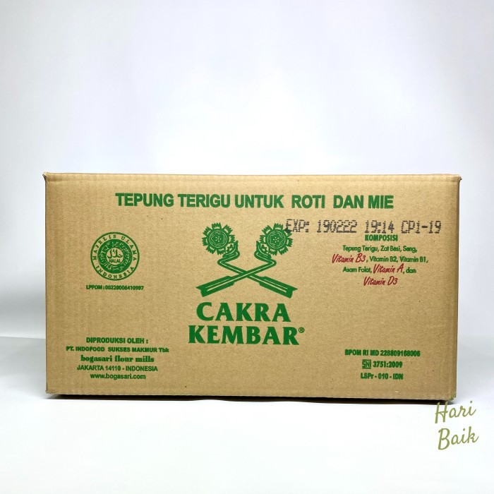 

TERIGU CAKRA KEMBAR PREMIUM 1KG