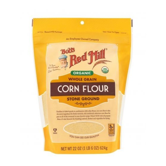 

BOB'S RED MILL ORGANIC CORN FLOUR 624 GR ( TEPUNG JAGUNG ORGANIK )