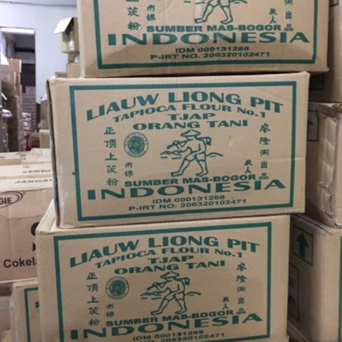 

SAGU LIONG PIT 1DUS 1/2 KG 20 BUNGKUS / SAGU TANI LIONGPIT 500G / SAGU