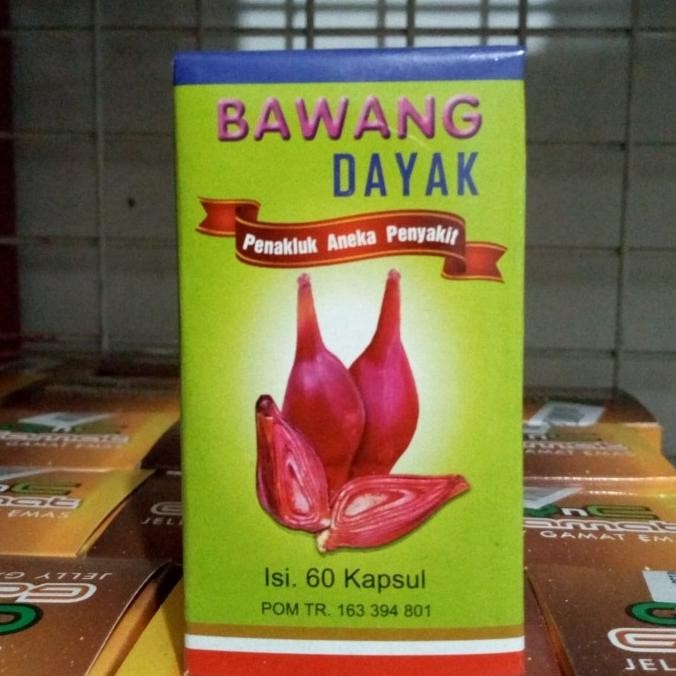 

BAWANG DAYAK PENAKLUK ANEKA PENYAKIT ISI 60 KAPSUL ORIGINAL