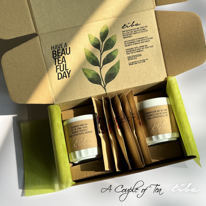 

TIBA TEA GIFT SET - A COUPLE OF TEA