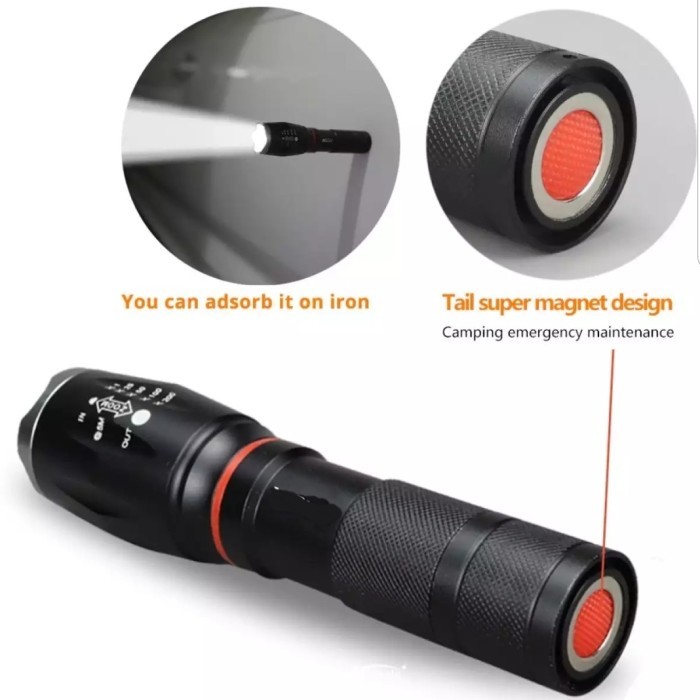 Senter Led Detailing /Senter Led Multifungsi / Senter Dengan Magnet