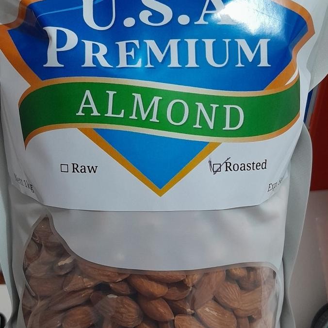 

Almond California Premium Roasted 1kg Berkualitas