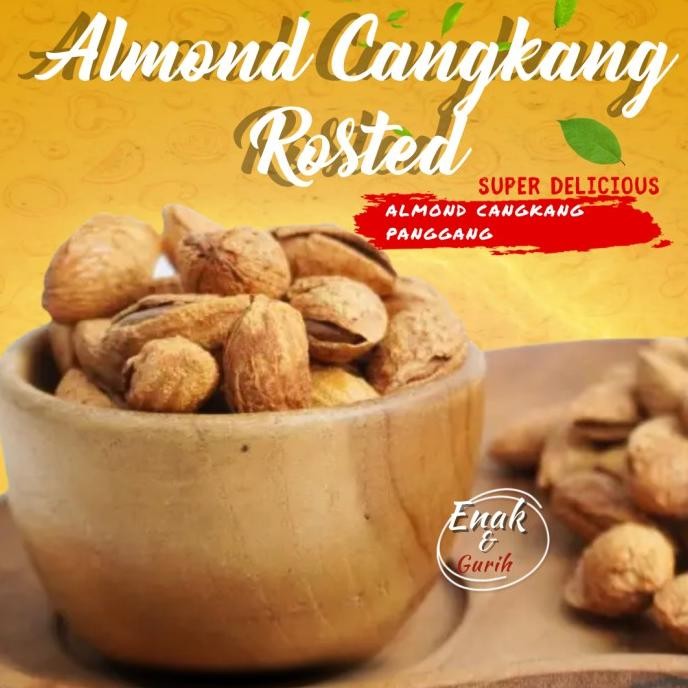 

ALMOND Roasted Milk flavour In Shell/ Kacang Kulit Almond Panggang Berkualitas