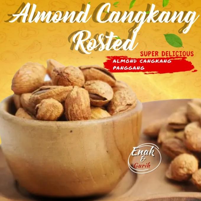 

ALMOND Roasted Milk flavour In Shell/Kacang Kulit Almond Panggang 500 Berkualitas