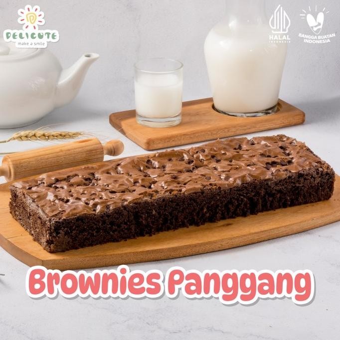

BROWNIES PANGGANG DELICUTE - ALMOND Berkualitas