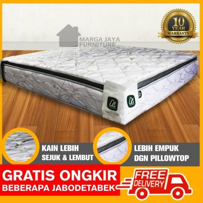 diskon mattress matras airland maggio pillow top ( kasur spring bed) 160x200