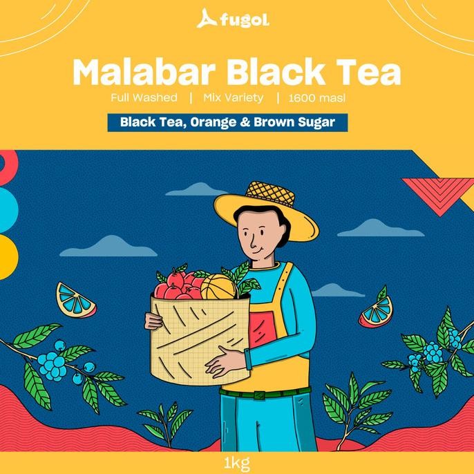 

Malabar Black Tea ( 1Kg ) Single Origin Specialty Coffee