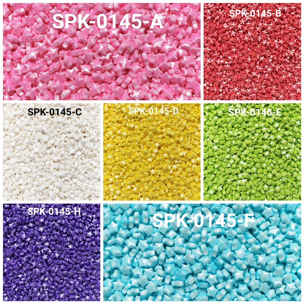 

GR-SPK-0145 Sprinkles sprinkle sprinkel 1kg 1 kilo bintang star (SPRINKLES)