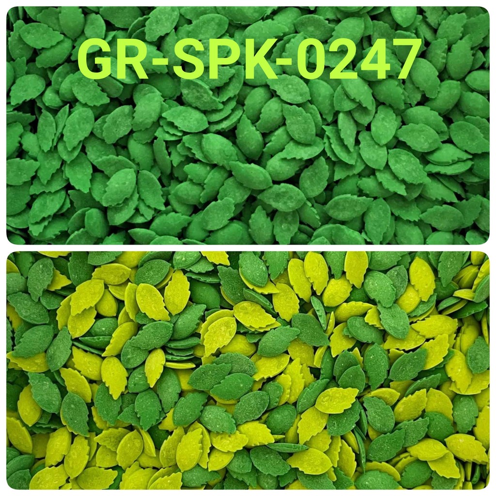 

GR-SPK-0247 Sprinkles sprinkle sprinkel 1kg kilo daun mawar tipis (sprinkles)