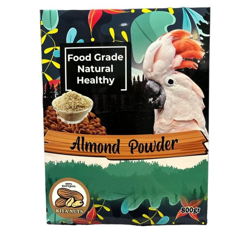 

ALMOND POWDER BUBUK KACANG ALMOND FOOD GRADE PREMIUM KITANUTS 800GR Berkualitas