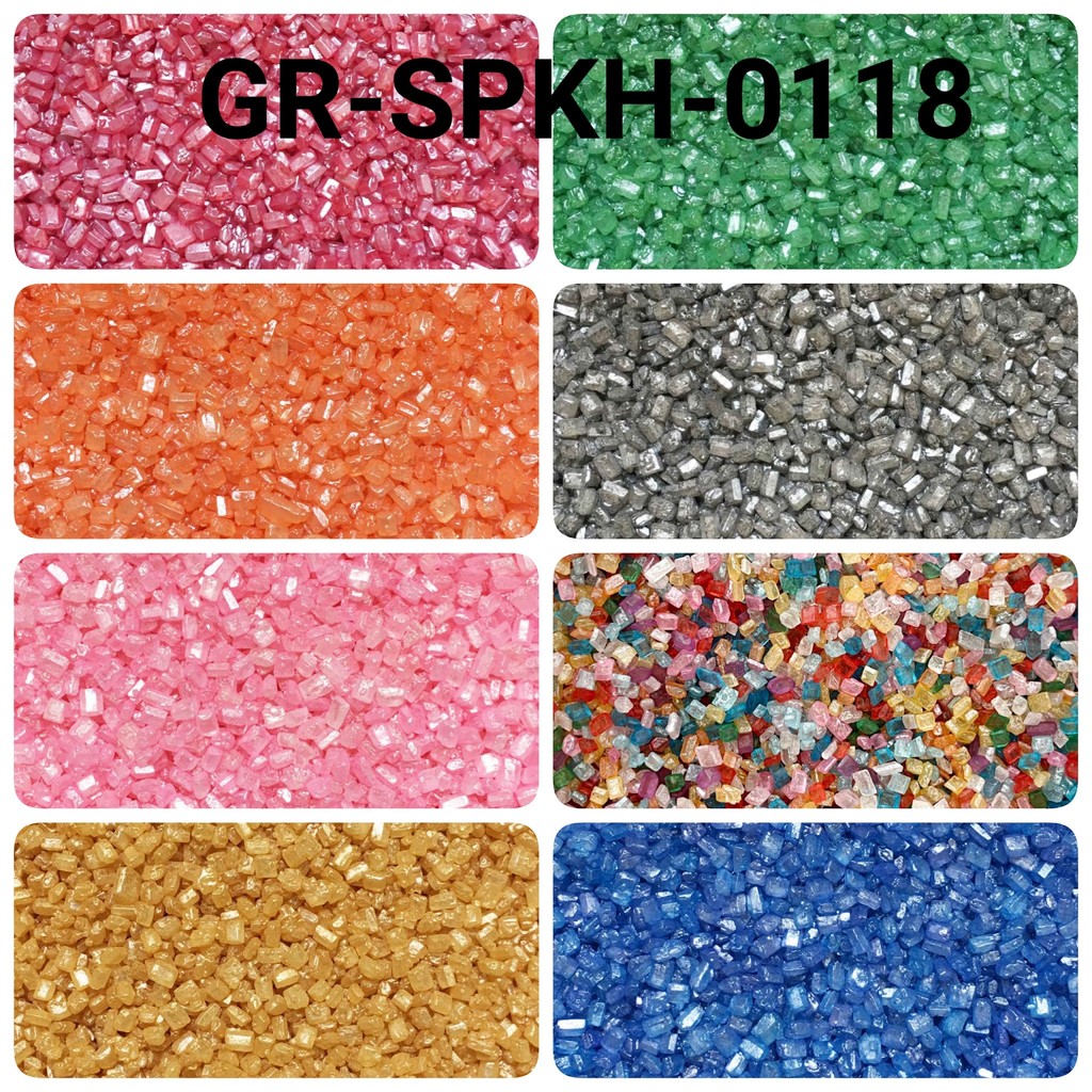 

GR-SPKH-0118 Sprinkles sprinkle sprinkel 500gr batu permata rock sugar (SPRINKLES)