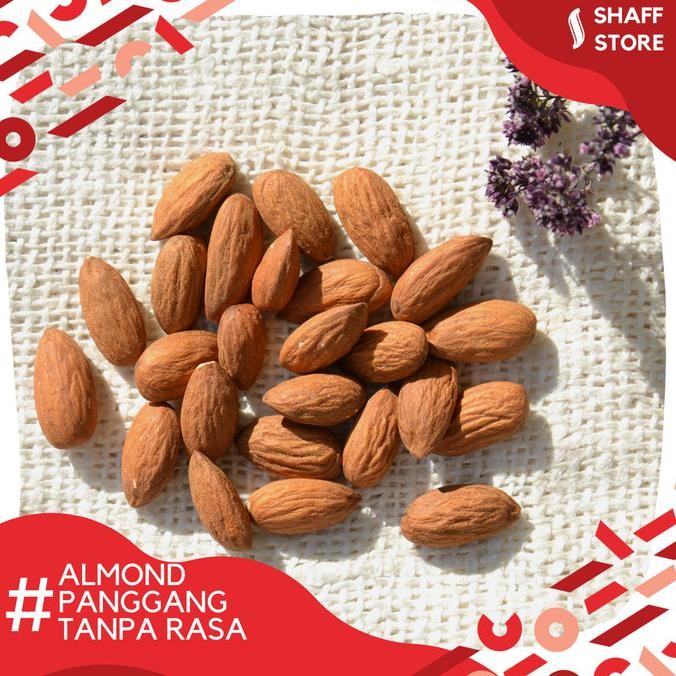 

Almond Roasted 500 gr Kacang Almond Panggang Original Berkualitas