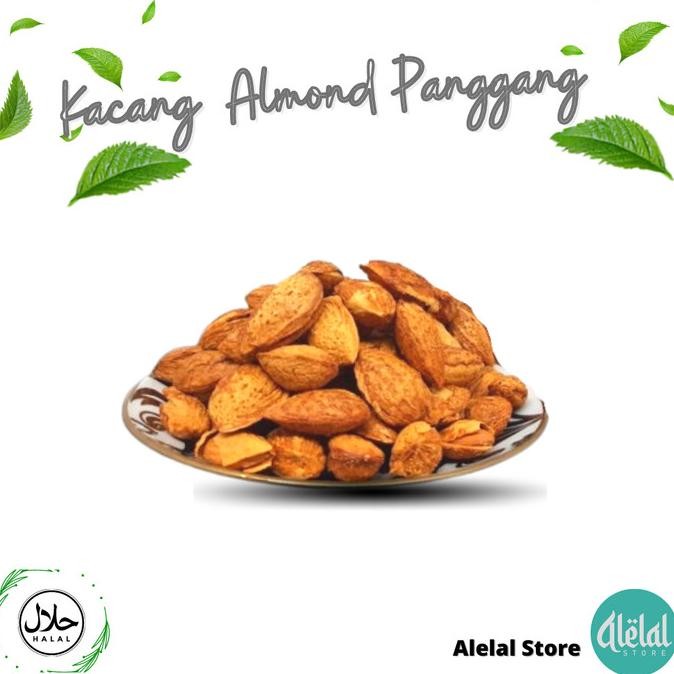 

Kacang Almond ROASTED 1kg / Kacang Arab/ Kacang Almond / Berkualitas
