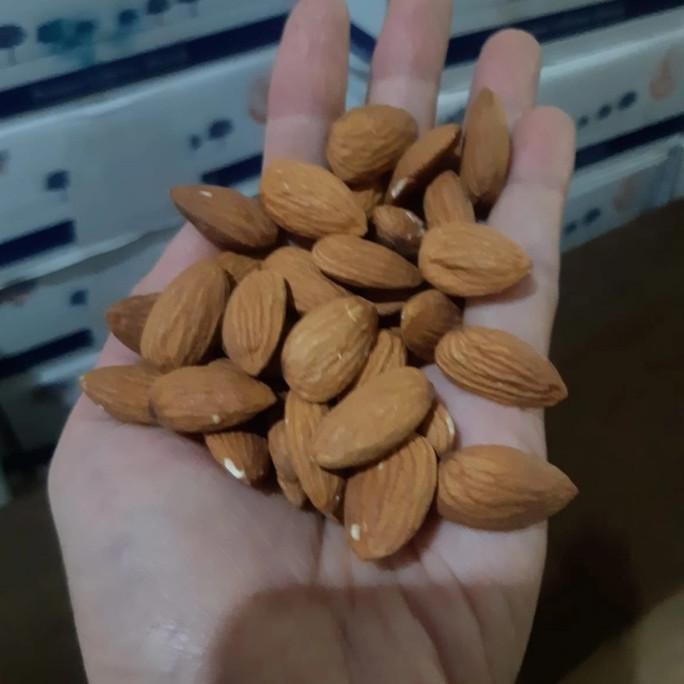 

KACANG ALMOND MENTAH 1KG, RAW ALMOND Berkualitas