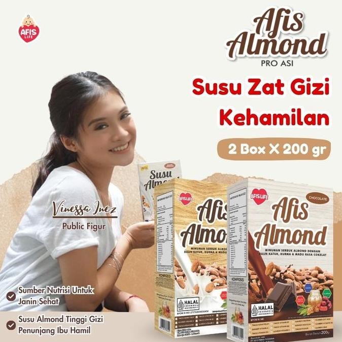 

Paket Bumil Happy - Afis Almond 2 Box - Susu Pelancar ASI Booster Berkualitas