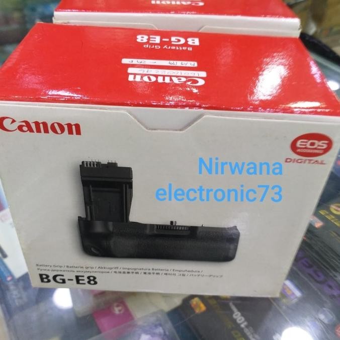 Promo Baterai Grip Canon BG-8 (Original Canon) for Canon 550D/ 600D/700D/ COD