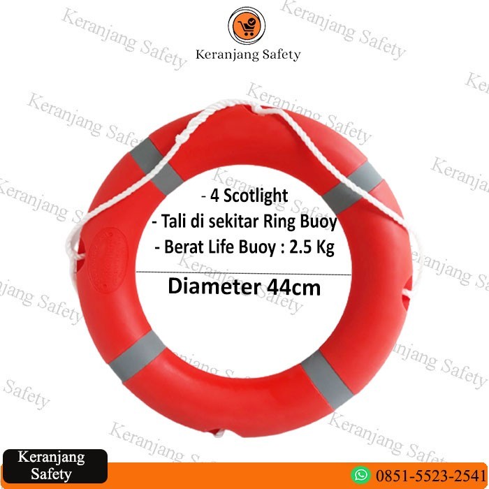 Pelampung Ring Life Buoy/ Life Buoy - Ring Buoy / Pelampung Kapal {TerlarisBest Seller}