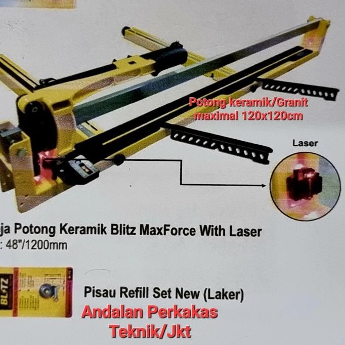 Best Alat Potong Keramik/Granit 1200Mm Blitz