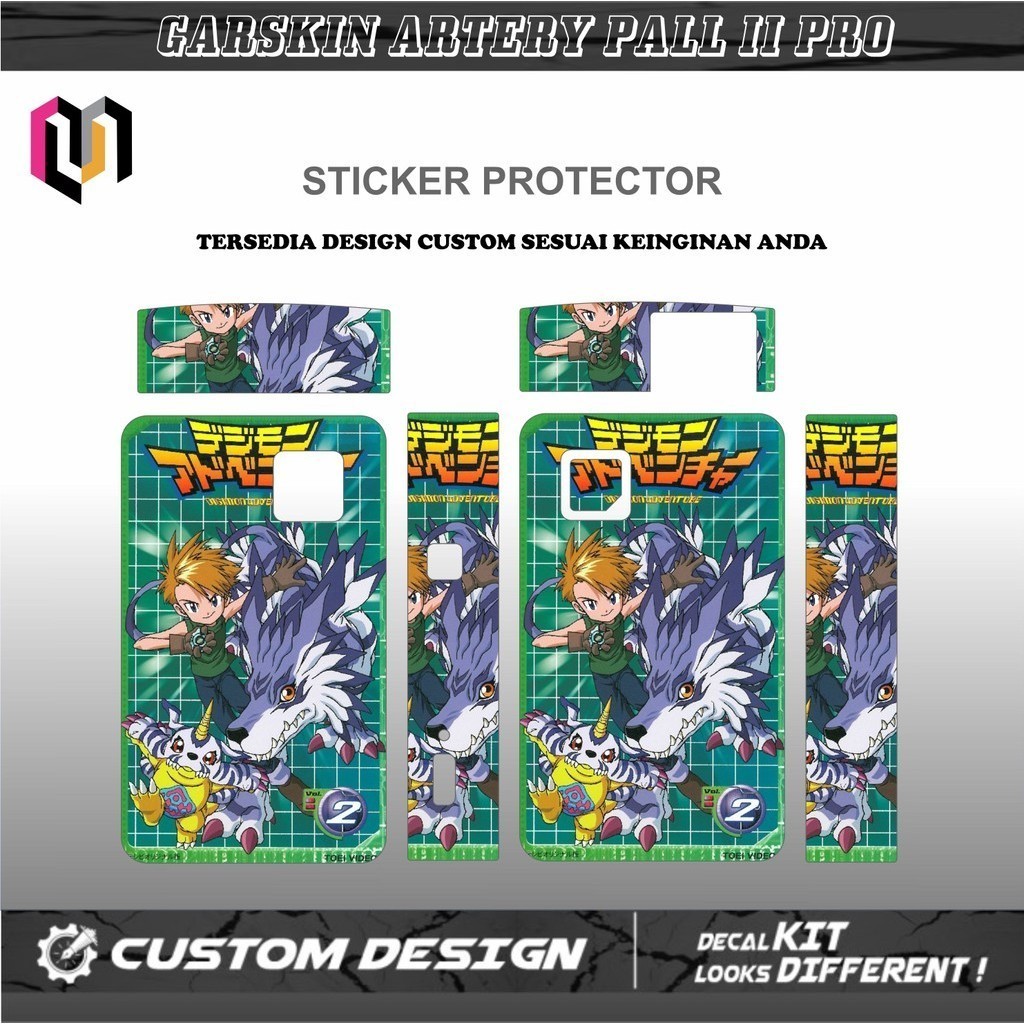 

Terlaris Artery Pall 2 Pro Req Garskin Stiker Custom Case Laminasi Tebal COD