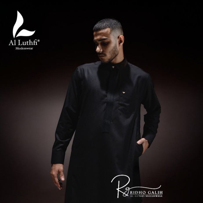 Terbaru Al Luthfi - Gamis Pria Lengan Panjang Dewasa Premium - Jubah Pria Pemium - Gamis Jubah Pria