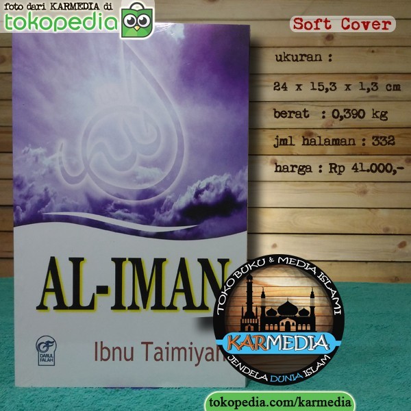 Al Iman Ibnu Taimiyah Buku Tentang Iman Darul Falah Karmedia