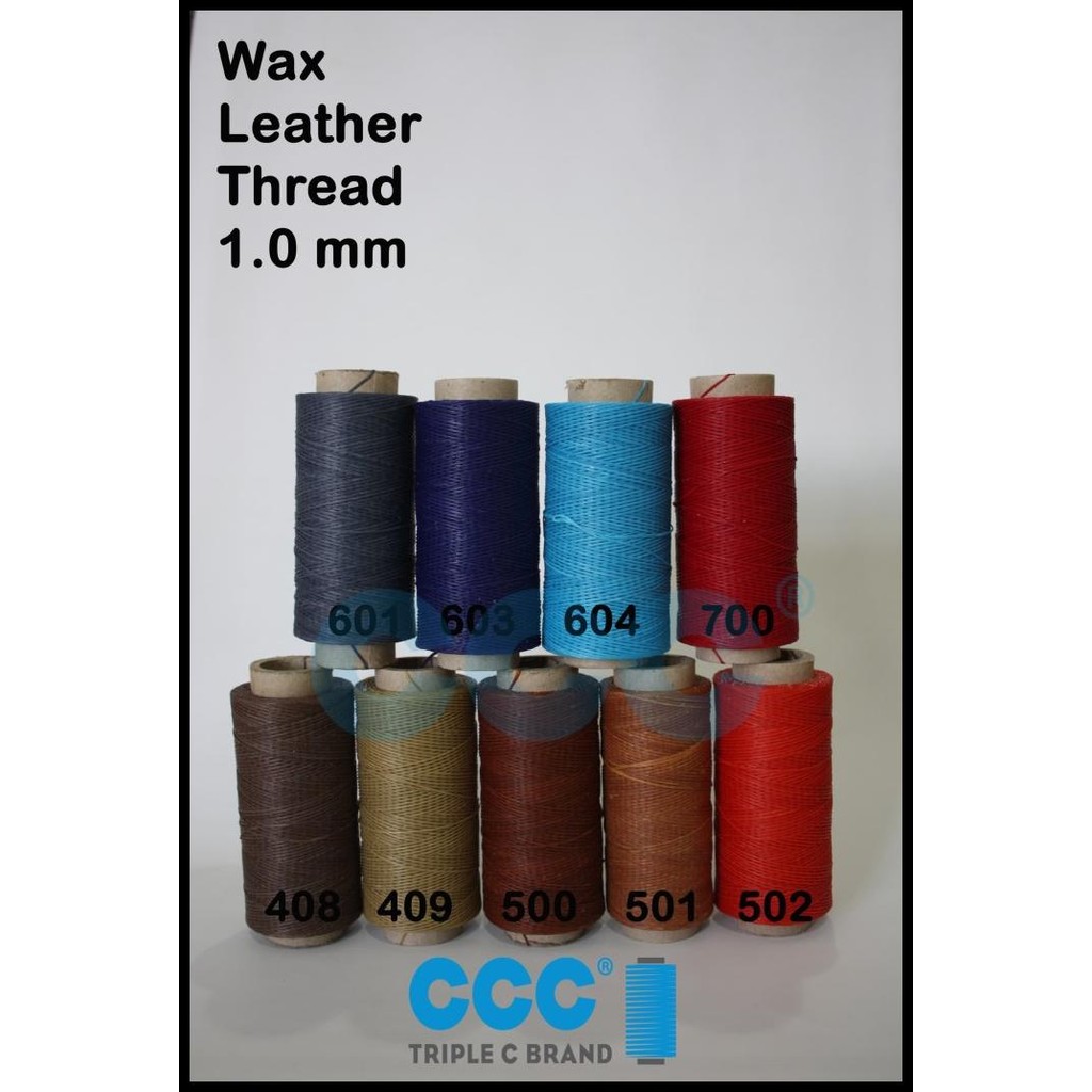 

Terlaris Benang Moccasin Heavy Wax / Benang Kur Lilin Pekat (Diamet 1Mm,Noncore Good Quality