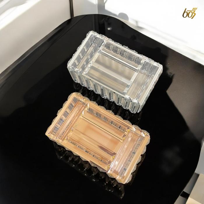 [COD] 603Store Kotak Tissue Bening Akrilik / Tempat Tisu Kaca Acrylic Bening Mewah