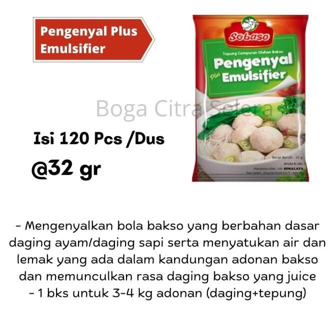 

New Sobaso Tepung Pengenyal Emulsifier Bakso (1 Pack)