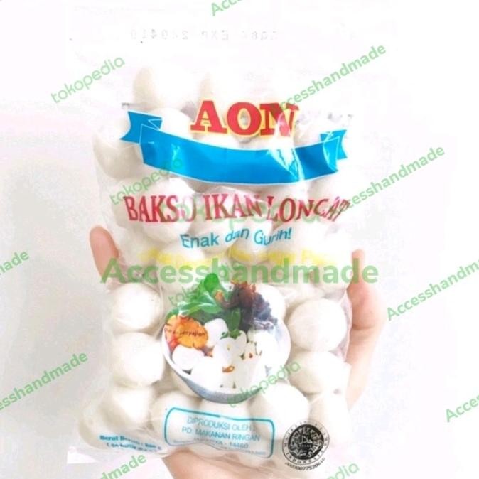 

New Bakso Ikan Loncat Aon Gurih Halal Mini Baso 50Pcs Enak