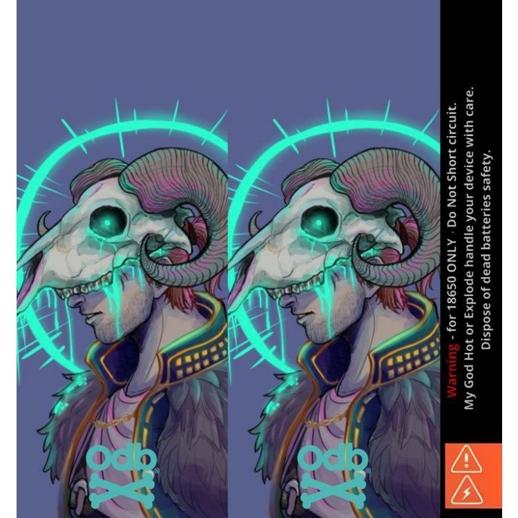 

Terlaris Markasdecal Pelindung Baterai Stiker Wrap 18650 Odb V4 Dan Penghias Anti Gores Garskin Custom Case Laminasi Tebal COD