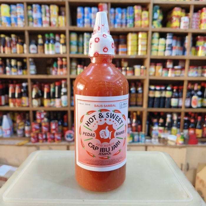 

Saus Sambal Hot&Sweet/ Pedas Manis Cap Ibu Jari Jempol 535Ml (Botol Plastik)