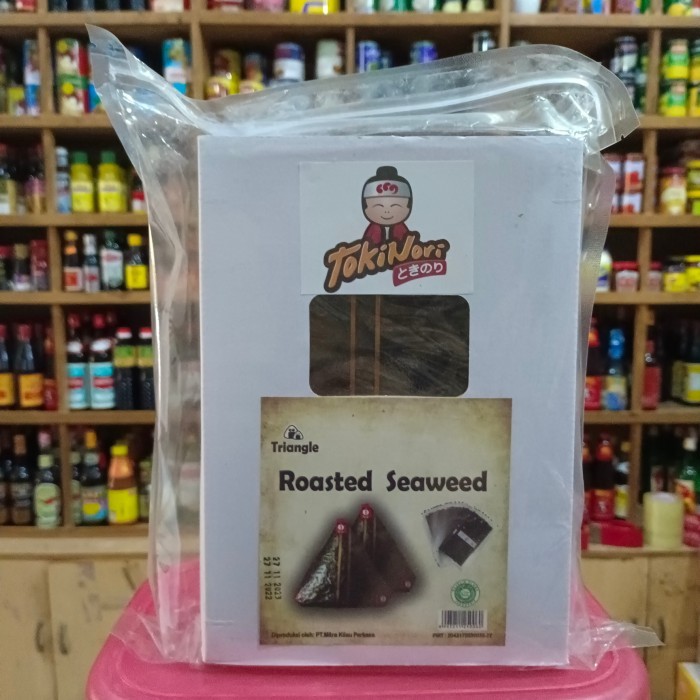 

Tokinori Roasted Seaweed Onigiri Triangle 5Lembar