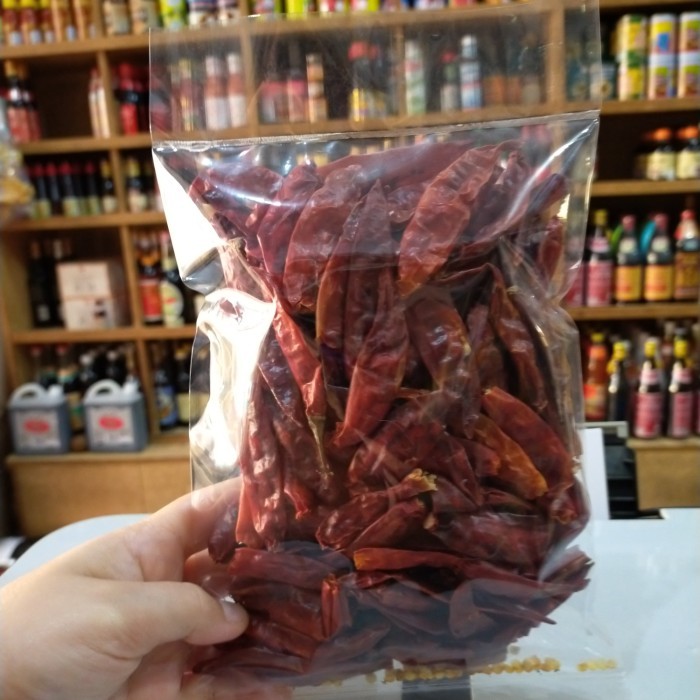 

Cabe Merah Kering/ Cabai Merah Kering India 100Gr