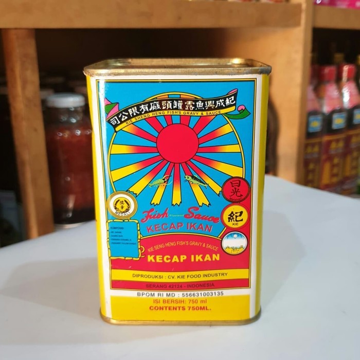 

Kecap Ikan Kaleng/ Fish Sauce Matahari Lokal 750Ml