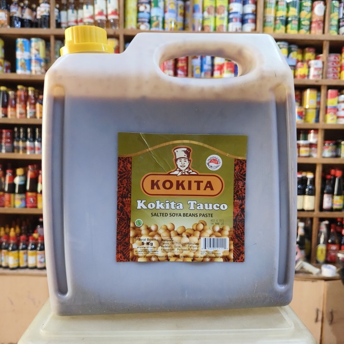 

Kokita Tauco Asin/ Salted Soya Beans Paste 5Kg