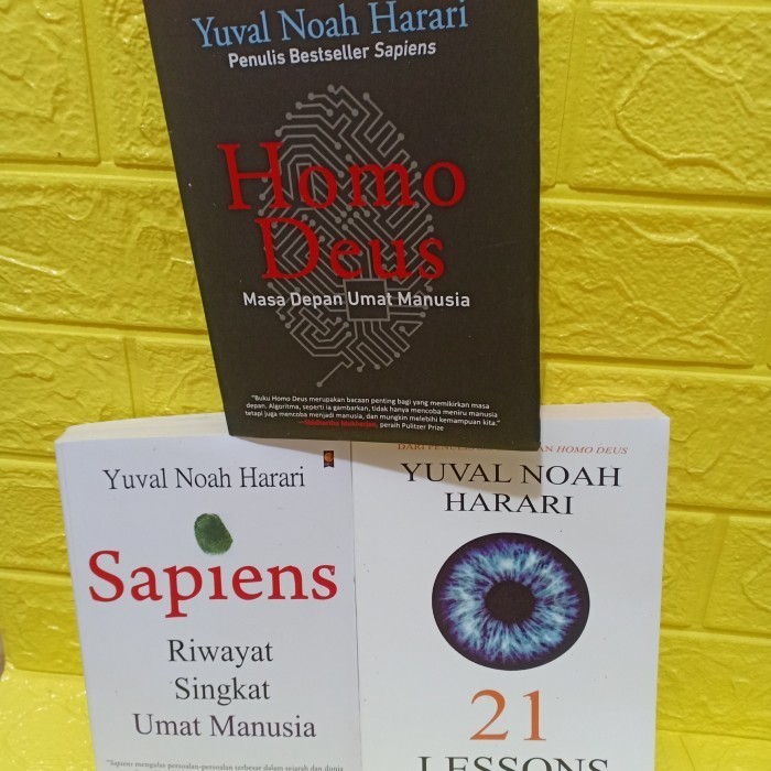 

Terbaru Buku Paket 3 Buku Yuval Noah Harari Promo