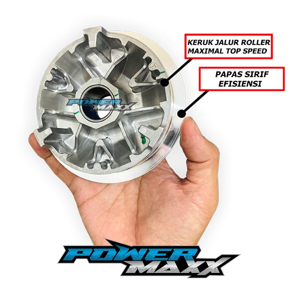 RUMAH ROLLER BEAT FI ESP PULLEY SCOOPY FI ESP KARBU KARBURATOR RACING BUBUT PULLEY BEAT FI RUMAH